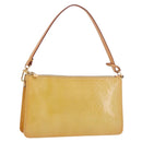 LOUIS VUITTON Monogram Vernis Lexington Pouch Beige M91010 LV Auth ep15062A-1