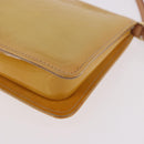 LOUIS VUITTON Monogram Vernis Lexington Pouch Beige M91010 LV Auth ep15062A-15
