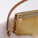 LOUIS VUITTON Monogram Vernis Lexington Pouch Beige M91010 LV Auth ep15062A-10