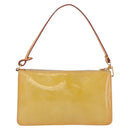 LOUIS VUITTON Monogram Vernis Lexington Pouch Beige M91010 LV Auth ep15062A-2