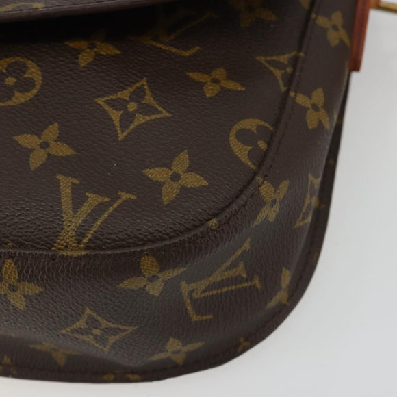 LOUIS VUITTON Monogram Saint Cloud GM Shoulder Bag M51242 LV Auth ep15064A