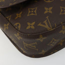 LOUIS VUITTON Monogram Saint Cloud GM Shoulder Bag M51242 LV Auth ep15064A-16