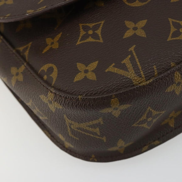 LOUIS VUITTON Monogram Saint Cloud GM Shoulder Bag M51242 LV Auth ep15064A