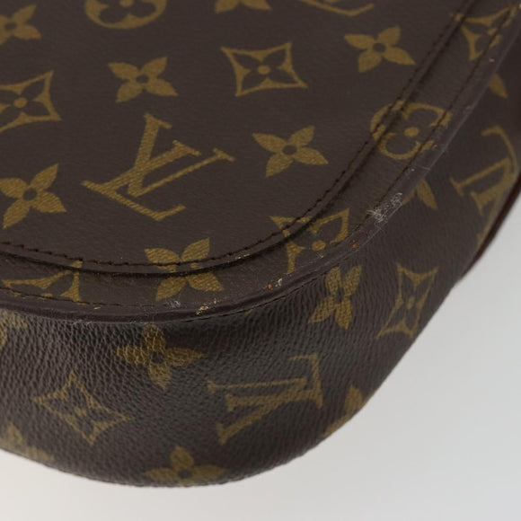 LOUIS VUITTON Monogram Saint Cloud GM Shoulder Bag M51242 LV Auth ep15064A
