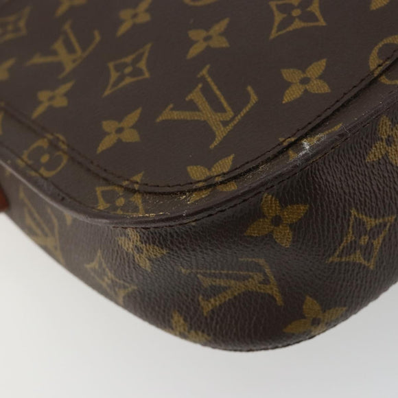 LOUIS VUITTON Monogram Saint Cloud GM Shoulder Bag M51242 LV Auth ep15064A