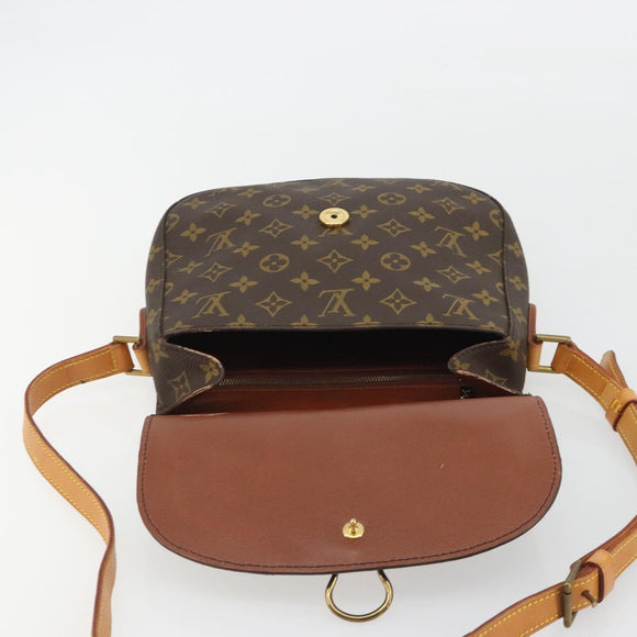 LOUIS VUITTON Monogram Saint Cloud GM Shoulder Bag M51242 LV Auth ep15064A