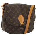 LOUIS VUITTON Monogram Saint Cloud GM Shoulder Bag M51242 LV Auth ep15064A-1