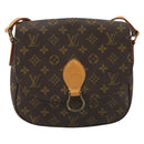 LOUIS VUITTON Monogram Saint Cloud GM Shoulder Bag M51242 LV Auth ep15064A-13