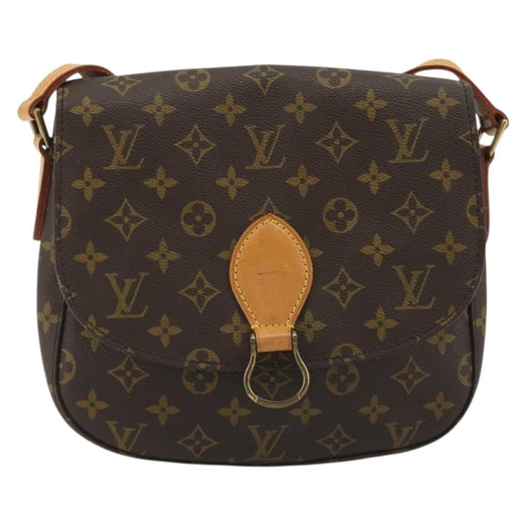 LOUIS VUITTON Monogram Saint Cloud GM Shoulder Bag M51242 LV Auth ep15064A
