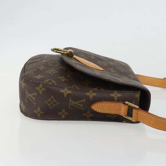 LOUIS VUITTON Monogram Saint Cloud GM Shoulder Bag M51242 LV Auth ep15064A