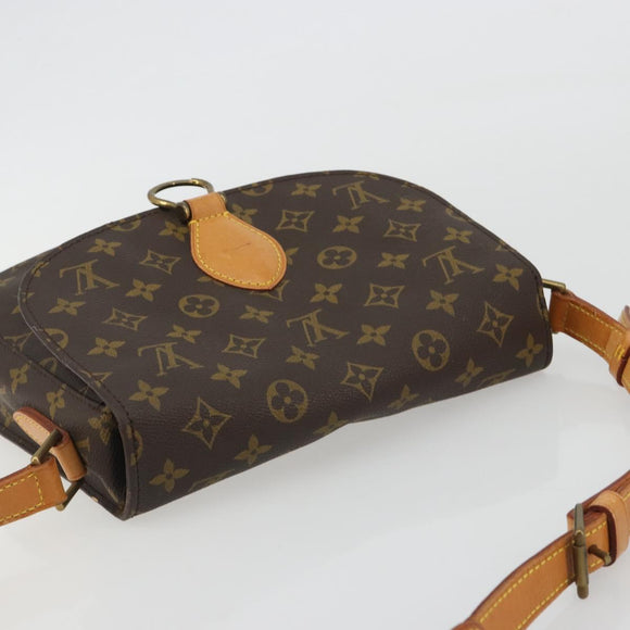 LOUIS VUITTON Monogram Saint Cloud GM Shoulder Bag M51242 LV Auth ep15064A