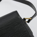 LOUIS VUITTON Epi Saint Cloud GM Shoulder Bag Black Noir M52192 LV Auth ep15065A-9