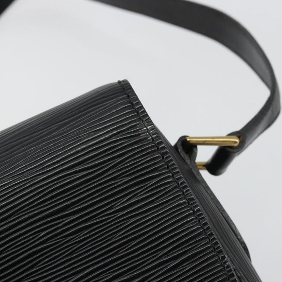 LOUIS VUITTON Epi Saint Cloud GM Shoulder Bag Black Noir M52192 LV Auth ep15065A