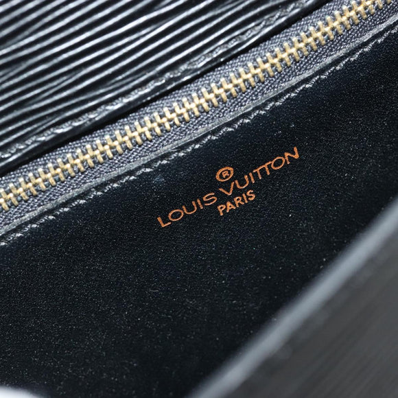 LOUIS VUITTON Epi Saint Cloud GM Shoulder Bag Black Noir M52192 LV Auth ep15065A