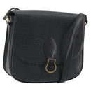 LOUIS VUITTON Epi Saint Cloud GM Shoulder Bag Black Noir M52192 LV Auth ep15065A-1