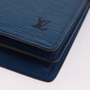 LOUIS VUITTON Epi Capuchin Shoulder Bag Blue M52345 LV Auth ep15066-14