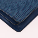 LOUIS VUITTON Epi Capuchin Shoulder Bag Blue M52345 LV Auth ep15066-15