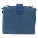 LOUIS VUITTON Epi Capuchin Shoulder Bag Blue M52345 LV Auth ep15066-2