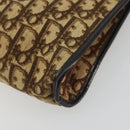 Christian Dior Trotter Canvas Shoulder Bag Beige Auth ep15067-9