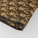 Christian Dior Trotter Canvas Shoulder Bag Beige Auth ep15067-16