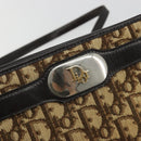 Christian Dior Trotter Canvas Shoulder Bag Beige Auth ep15067-17