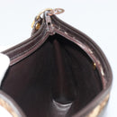 Christian Dior Trotter Canvas Shoulder Bag Beige Auth ep15067-18