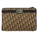 Christian Dior Trotter Canvas Shoulder Bag Beige Auth ep15067-13