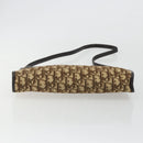Christian Dior Trotter Canvas Shoulder Bag Beige Auth ep15067-5