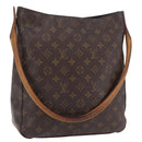 LOUIS VUITTON Monogram Looping GM Shoulder Bag M51145 LV Auth ep15068-1