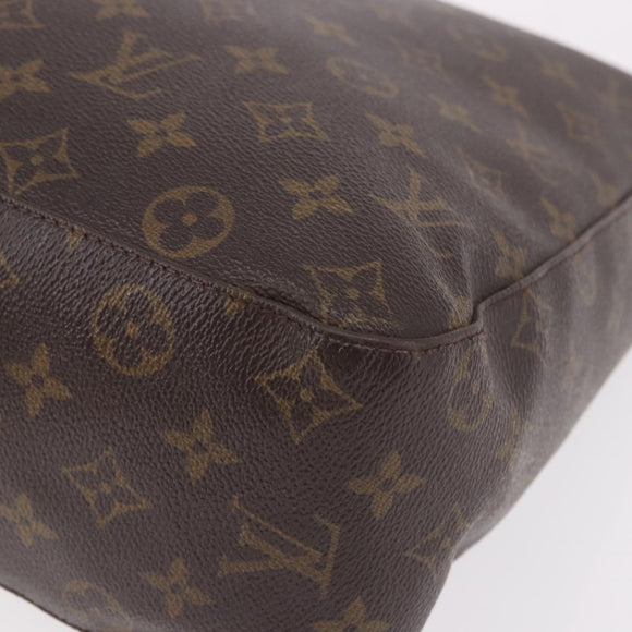 LOUIS VUITTON Monogram Looping GM Shoulder Bag M51145 LV Auth ep15068