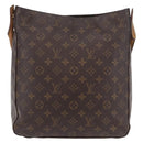 LOUIS VUITTON Monogram Looping GM Shoulder Bag M51145 LV Auth ep15068-2