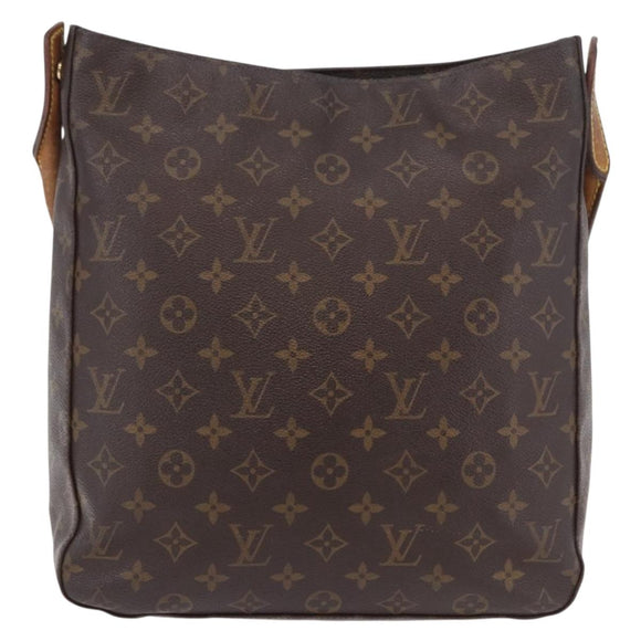 LOUIS VUITTON Monogram Looping GM Shoulder Bag M51145 LV Auth ep15068