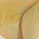 LOUIS VUITTON Monogram Vernis Houston Hand Bag Gris M91053 LV Auth ep15069-9