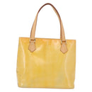 LOUIS VUITTON Monogram Vernis Houston Hand Bag Gris M91053 LV Auth ep15069-13