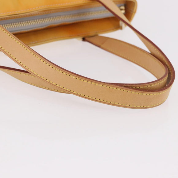 LOUIS VUITTON Monogram Vernis Houston Hand Bag Gris M91053 LV Auth ep15069