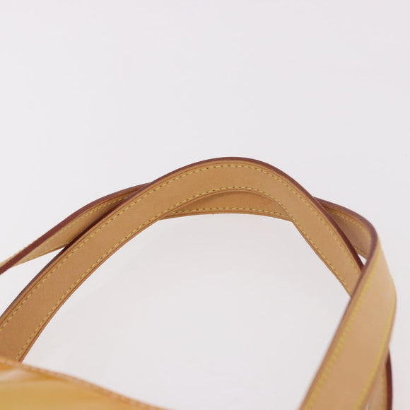 LOUIS VUITTON Monogram Vernis Houston Hand Bag Gris M91053 LV Auth ep15069