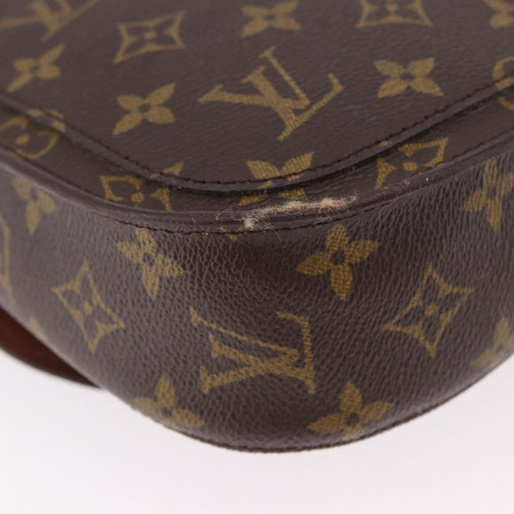 LOUIS VUITTON Monogram Saint Cloud GM Shoulder Bag M51242 LV Auth ep15070A