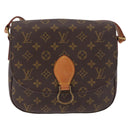 LOUIS VUITTON Monogram Saint Cloud GM Shoulder Bag M51242 LV Auth ep15070A-13