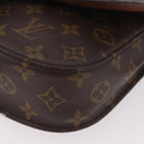 LOUIS VUITTON Monogram Saint Cloud MM Shoulder Bag M51243 LV Auth ep15072-16