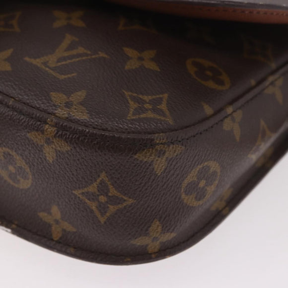 LOUIS VUITTON Monogram Saint Cloud MM Shoulder Bag M51243 LV Auth ep15072