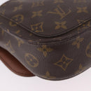 LOUIS VUITTON Monogram Saint Cloud MM Shoulder Bag M51243 LV Auth ep15072-17