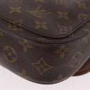 LOUIS VUITTON Monogram Saint Cloud MM Shoulder Bag M51243 LV Auth ep15072-18