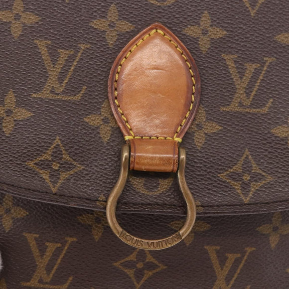 LOUIS VUITTON Monogram Saint Cloud MM Shoulder Bag M51243 LV Auth ep15072