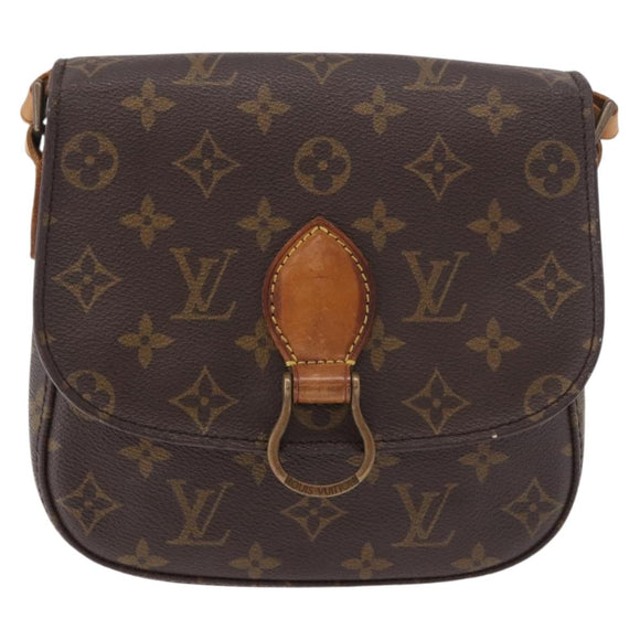LOUIS VUITTON Monogram Saint Cloud MM Shoulder Bag M51243 LV Auth ep15072