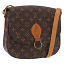 LOUIS VUITTON Monogram Saint Cloud GM Shoulder Bag M51242 LV Auth ep15074-1