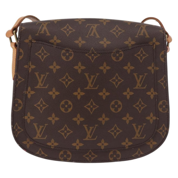 LOUIS VUITTON Monogram Saint Cloud GM Shoulder Bag M51242 LV Auth ep15074