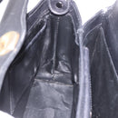 GUCCI Hand Bag Leather Black Gold Auth ep15076-19