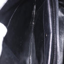 GUCCI Hand Bag Leather Black Gold Auth ep15076-21