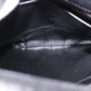 GUCCI Hand Bag Leather Black Gold Auth ep15076-22