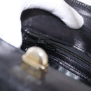 GUCCI Hand Bag Leather Black Gold Auth ep15076-23
